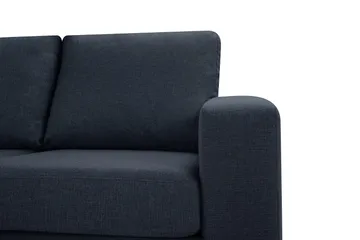 Crazy 7-personers vendbar L-formet XX-Large hjørnesofa i stof - Mørkeblå - Møbler - Sofaer - Hjørnesofa