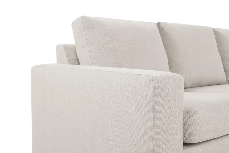 Crazy 7-personers vendbar L-formet XX-Large hjørnesofa i stof - Beige - Møbler - Sofaer - Hjørnesofa