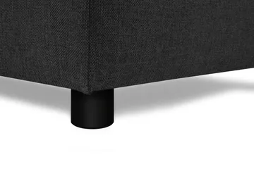 Crazy Sofagruppe 3-personers Vendbar L-formet Chaiselongsofa + Lænestol i Stof - Antracit - Møbler - Sofaer - Sofagrupper