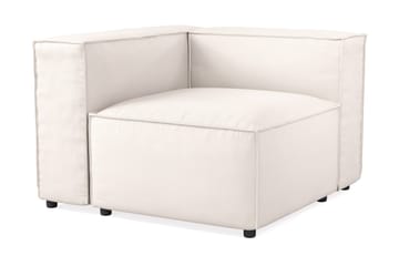Cubo 2-personers Venstremodul i Stof 120 cm bred - Lys beige - Møbler - Sofaer - 2 personers sofa