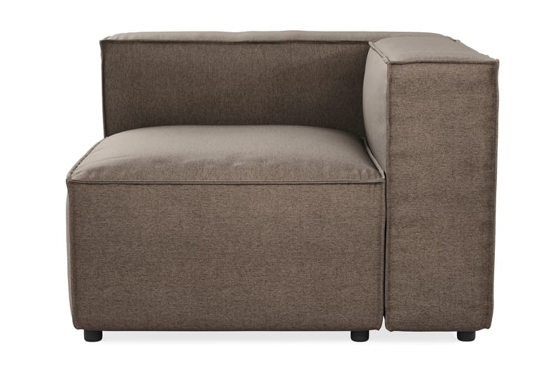Cubo 2-personers Venstremodul i Stof 120 cm bred - Grå - Møbler - Sofaer - 2 personers sofa
