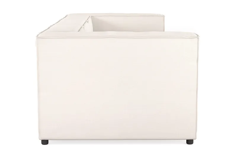 Cubo 4-personers Dyb Modulsofa i Stof - Hvid - Møbler - Sofaer - 3 personers sofa