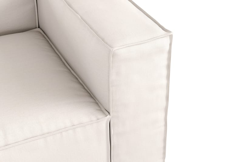 Cubo 4-personers Dyb Modulsofa i Stof - Hvid - Møbler - Sofaer - 3 personers sofa