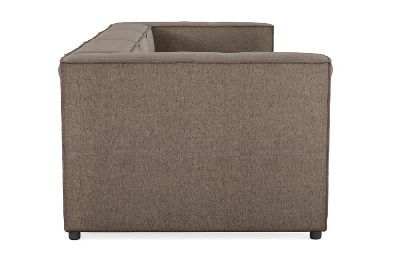 Cubo 4-personers Dyb Modulsofa i Stof - Grå - Møbler - Sofaer - 3 personers sofa