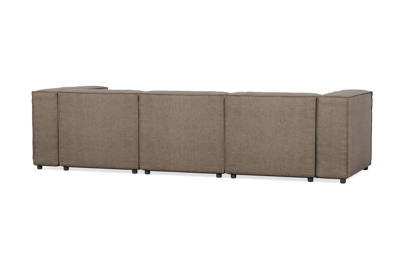 Cubo 4-personers Dyb Modulsofa i Stof - Grå - Møbler - Sofaer - 3 personers sofa