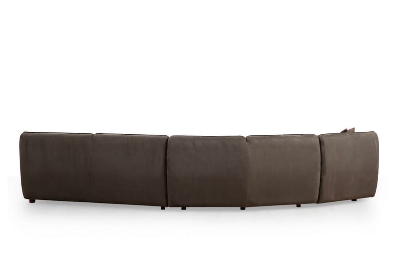 Damor Buet Sofa 5-personers - Brun - Møbler - Sofaer