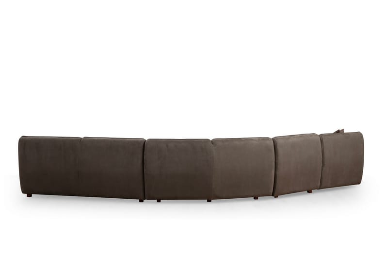 Damor Buet Sofa 5-personers - Brun - Møbler - Sofaer