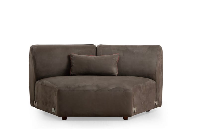 Damor Buet Sofa 5-personers - Brun - Møbler - Sofaer