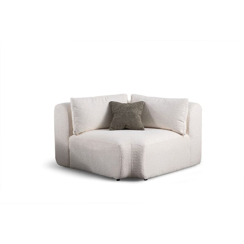 Dashwood 3-personers Hjørnesofa - Cremehvid - Møbler - Sofaer - Hjørnesofa