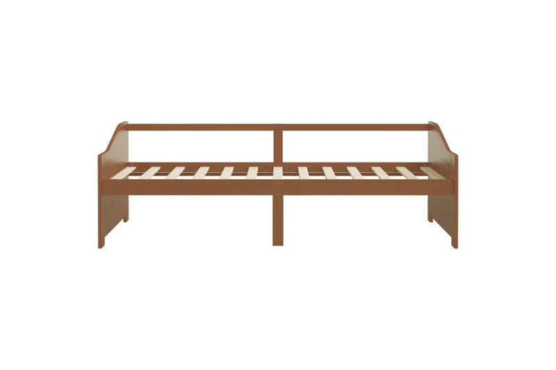 3-personers daybed 90x200 cm massivt fyrretræ gyldenbrun - Brun - Møbler - Sofaer - Daybed