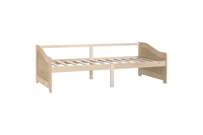 3-personers daybed 90x200 cm massivt fyrretræ - Brun - Møbler - Sofaer - Daybed