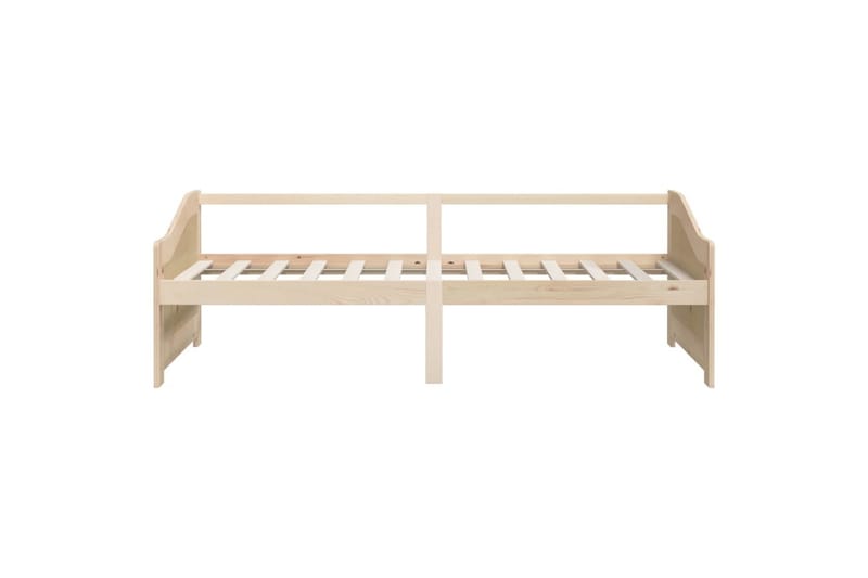 3-personers daybed 90x200 cm massivt fyrretræ - Brun - Møbler - Sofaer - Daybed
