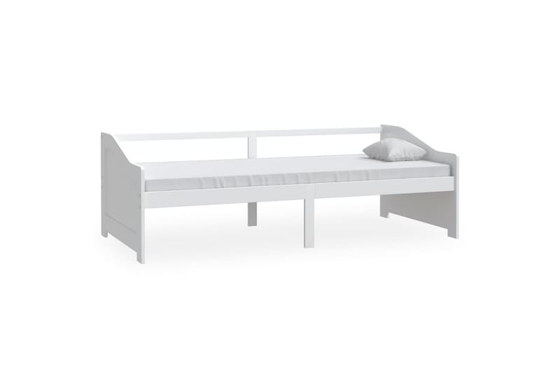3-personers daybed 90x200 cm massivt fyrretræ - Hvid - Møbler - Sofaer - Daybed