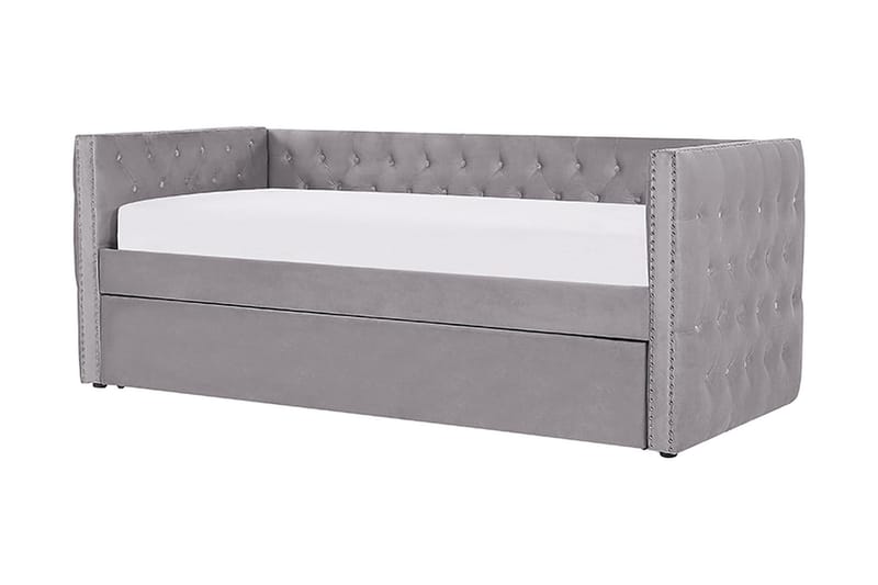 Alisin Daybed 90x200 cm - Grå/Velour - Daybed