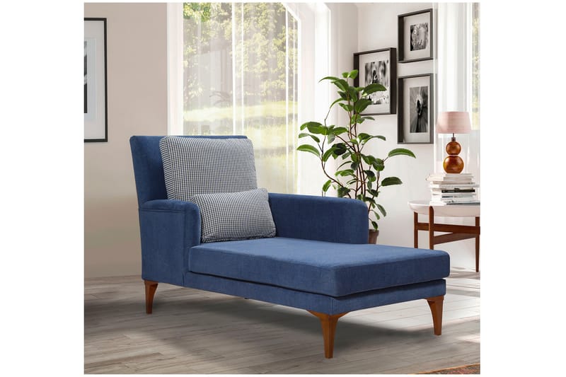 Biforco Daybed med Ryg - Blå/Natur - Møbler - Sofaer - Daybed