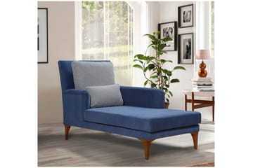 Biforco Daybed med Ryg - Blå/Natur - Møbler - Sofaer - Daybed