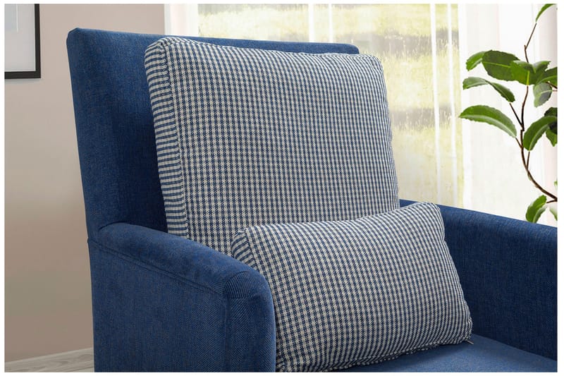 Biforco Daybed med Ryg - Blå/Natur - Møbler - Sofaer - Daybed