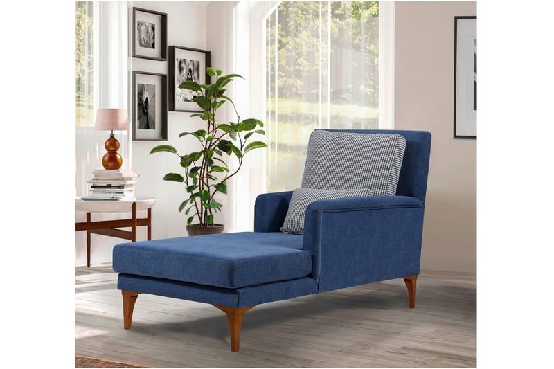 Biforco Daybed med Ryg - Blå/Natur - Møbler - Sofaer - Daybed