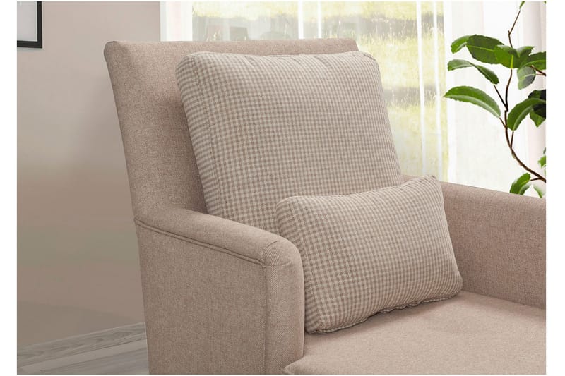 Biforco Daybed med Ryg - Cremehvid/Natur - Møbler - Sofaer - Daybed