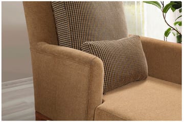 Biforco Daybed med Ryg - Gul/Natur - Møbler - Sofaer - Daybed