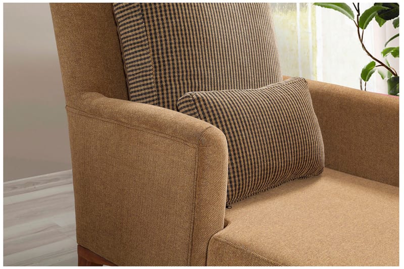 Biforco Daybed med Ryg - Gul/Natur - Møbler - Sofaer - Daybed