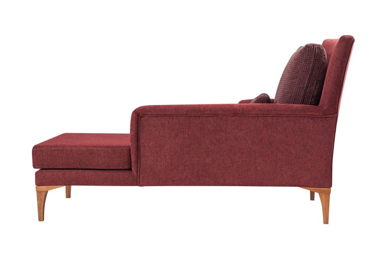 Biforco Daybed med Ryg - Rød/Natur - Møbler - Sofaer - Daybed