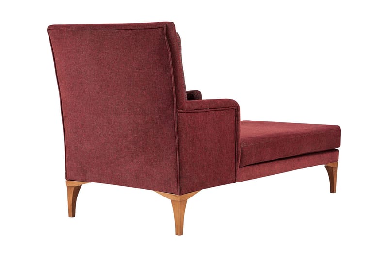 Biforco Daybed med Ryg - Rød/Natur - Møbler - Sofaer - Daybed