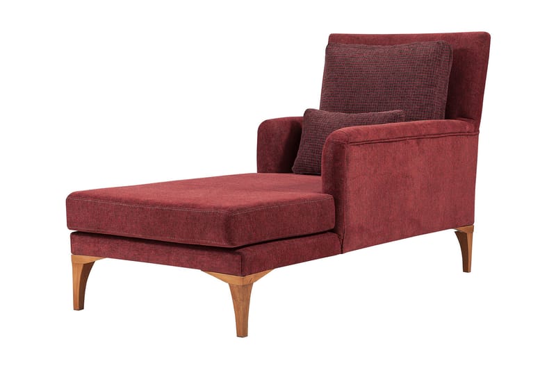 Biforco Daybed med Ryg - Rød/Natur - Møbler - Sofaer - Daybed