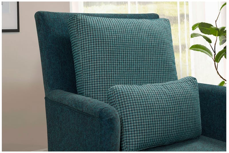 Biforco Daybed med Ryg - Turkis/Natur - Møbler - Sofaer - Daybed