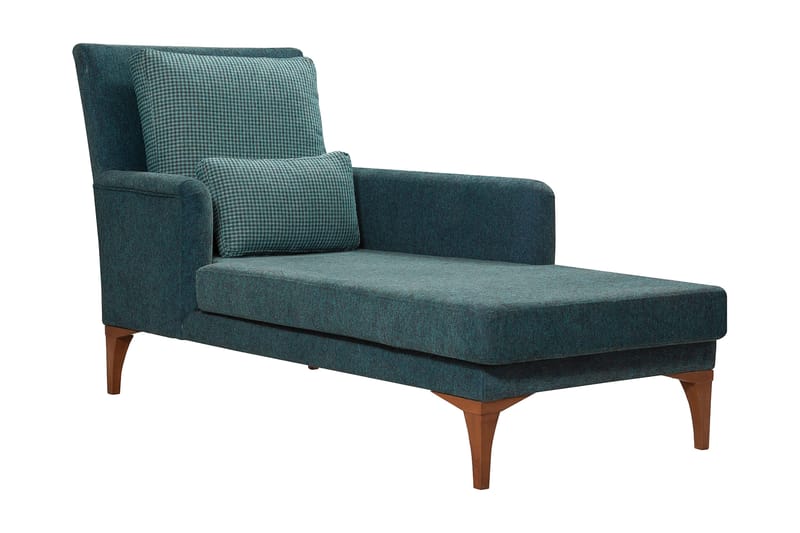Biforco Daybed med Ryg, Turkis/Natur