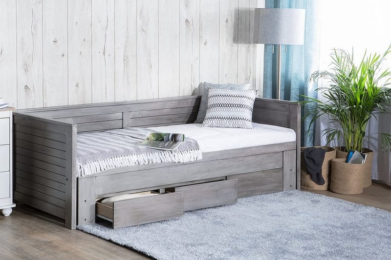 Cahors Daybed 90 | 200 cm - Grå - Daybed