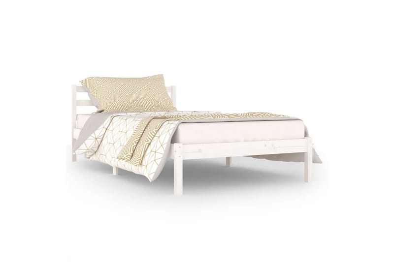 daybed 100x200 cm massivt fyrretræ hvid - Hvid - Møbler - Sofaer - Daybed