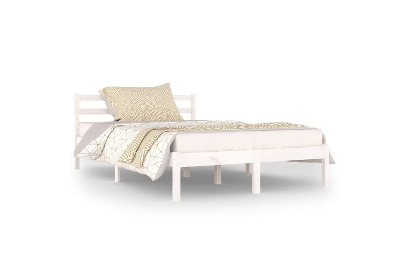 daybed 120x200 cm massivt fyrretræ hvid - Hvid - Møbler - Sofaer - Daybed