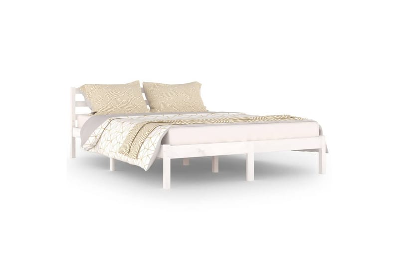 daybed 140x200 cm massivt fyrretræ hvid - Hvid - Møbler - Sofaer - Daybed