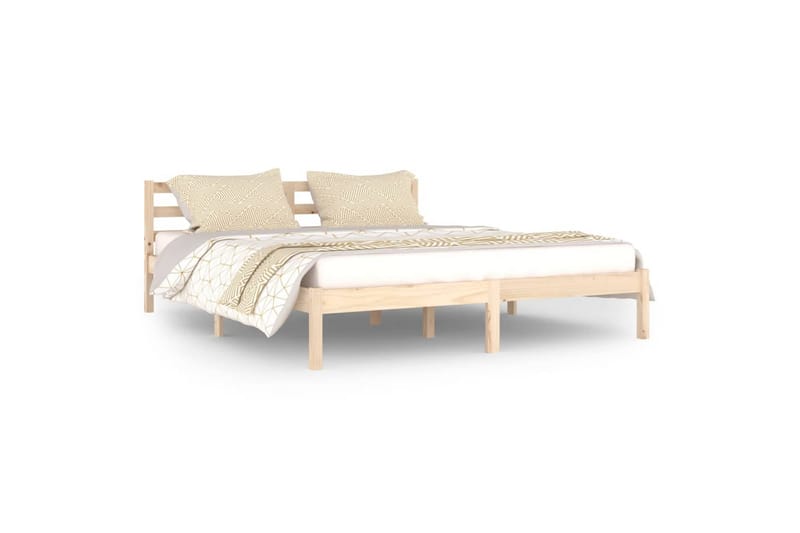 daybed 160x200 cm massivt fyrretræ - Brun - Møbler - Sofaer - Daybed