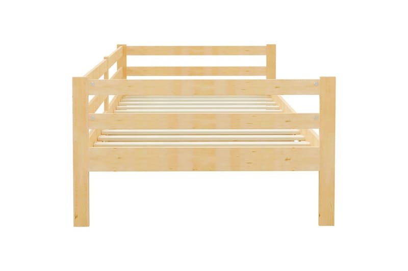 daybed 90x200 cm massivt fyrretræ - Brun - Daybed