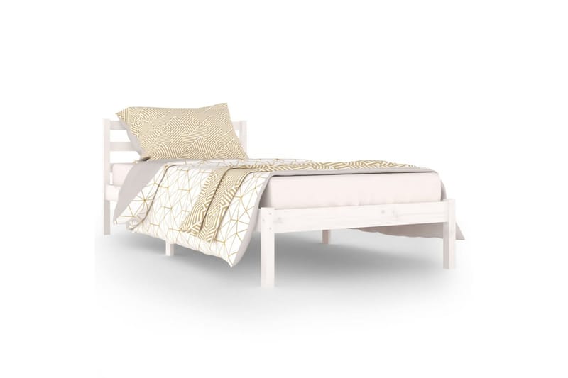 daybed 90x200 cm massivt fyrretræ hvid - Hvid - Møbler - Sofaer - Daybed