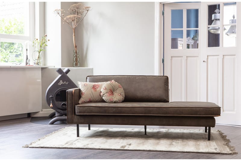 Lissbon Daybed i Læder - Grøn - Møbler - Sofaer - Daybed