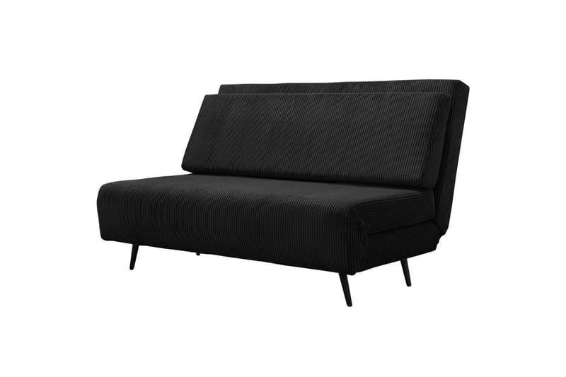 Daybed Mallory Antracit, Fløjl/Metal/Træ - Antracit, Fløjl/Metal/Træ - Møbler - Sofaer - Sovesofaer