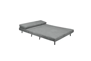 Daybed Mallory Antracit, Linnedstof/Metal/Træ - Antracit, Linnedstof/Metal/Træ - Møbler - Sofaer - Sovesofaer