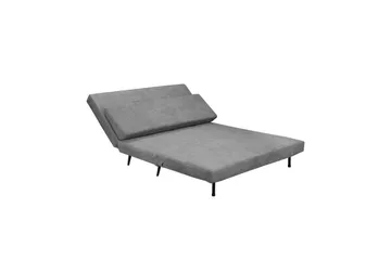 Daybed Mallory Antracit, Linnedstof/Metal/Træ - Antracit, Linnedstof/Metal/Træ - Møbler - Sofaer - Sovesofaer