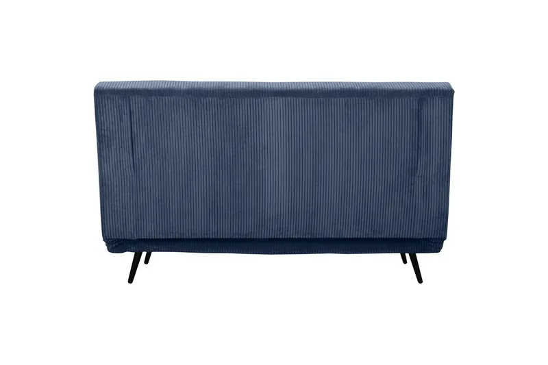 Daybed Mallory Blå, Fløjl/Metal/Træ - Blå, Fløjl/Metal/Træ - Møbler - Sofaer - Sovesofaer