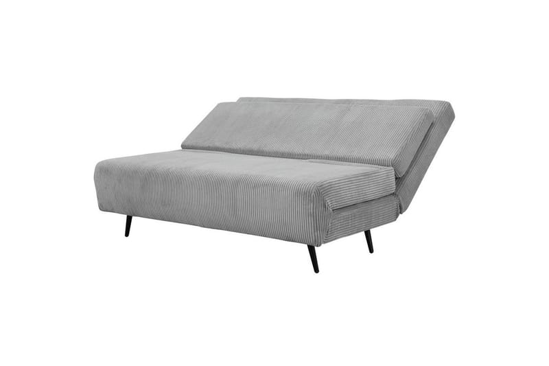 Daybed Mallory Grå, Fløjl/Metal/Træ - Grå, Fløjl/Metal/Træ - Møbler - Sofaer - Sovesofaer