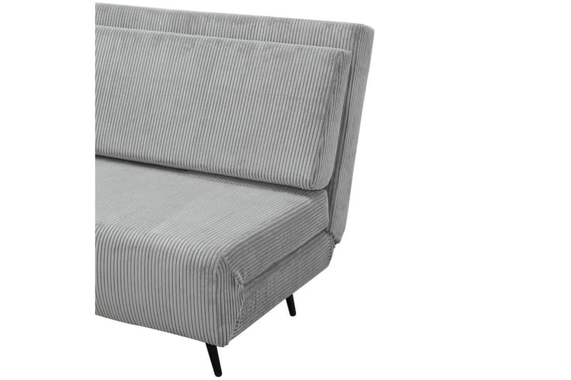 Daybed Mallory Grå, Fløjl/Metal/Træ - Grå, Fløjl/Metal/Træ - Møbler - Sofaer - Sovesofaer