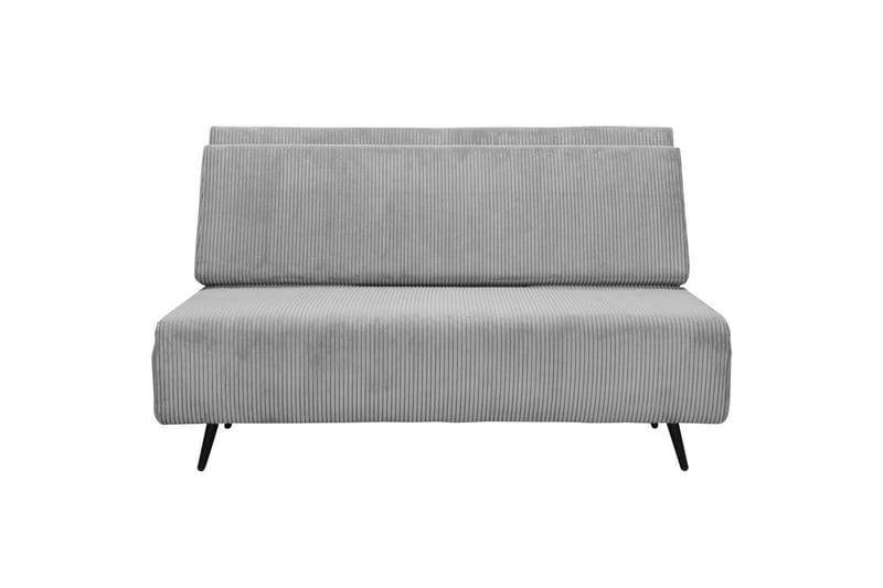 Daybed Mallory Grå, Fløjl/Metal/Træ - Grå, Fløjl/Metal/Træ - Møbler - Sofaer - Sovesofaer
