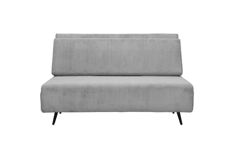 Daybed Mallory Grå, Fløjl/Metal/Træ - Grå, Fløjl/Metal/Træ - Møbler - Sofaer - Sovesofaer