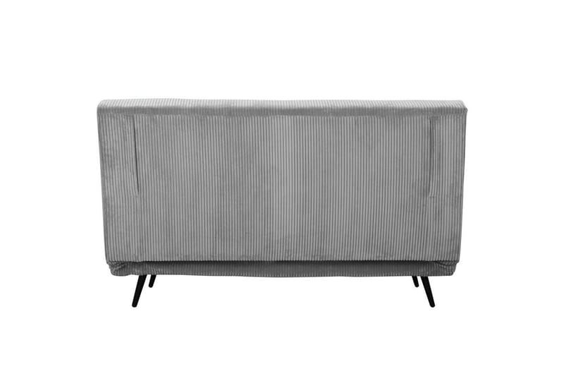 Daybed Mallory Grå, Fløjl/Metal/Træ - Grå, Fløjl/Metal/Træ - Møbler - Sofaer - Sovesofaer