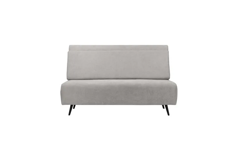 Daybed Mallory Lys Grå, Linnedstof/Metal/Træ - Lys Grå, Linnedstof/Metal/Træ - Møbler - Sofaer - Sovesofaer