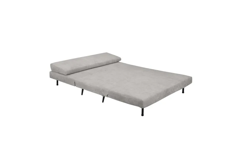 Daybed Mallory Lys Grå, Linnedstof/Metal/Træ - Lys Grå, Linnedstof/Metal/Træ - Møbler - Sofaer - Sovesofaer