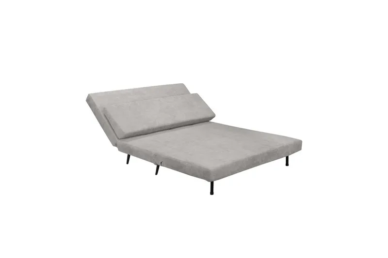 Daybed Mallory Lys Grå, Linnedstof/Metal/Træ - Lys Grå, Linnedstof/Metal/Træ - Møbler - Sofaer - Sovesofaer